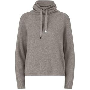 Apart trui van een zachte viscose-mix met kasjmier, gemengd grijs, 34