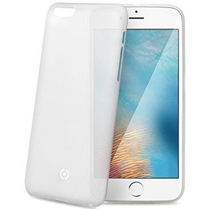 Celly FROST Superthin Cover voor iPhone 7 Plus - Zwart-ouder, Apple iPhone 7 Plus hoesje, Kleur: wit