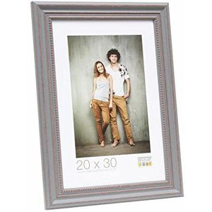 Deknudt Frames Fotolijst, grijs gelakt, landelijke stijl, hout, 20x20