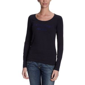 Calvin Klein Jeans Damesshirt/shirt met lange mouwen, CWP56L J1200, blauw (793 Nocturnal Blue), 36/38 NL