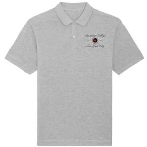 AMERICAN COLLEGE USA Poloshirt, grijs, 14 jaar, casual, Grijs, 14 Jaar