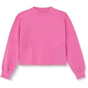 s.Oliver Junior Girl's sweatshirt met lange mouwen, paars/roze, 140, lila/roze., 140 cm