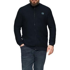 s.Oliver - 5978 - Gebreid Vest - Met Logo-patch