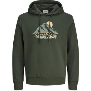 JACK & JONES Jjsun Sweat Hood Pls - Plus Size, duffeltas, 5XL