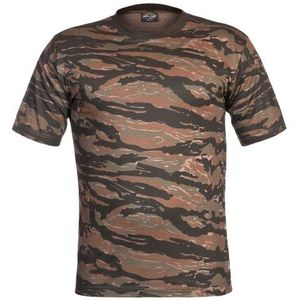 Miltec Tiger Stripe T-shirt, camouflage, maat XL, voor volwassenen, unisex