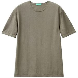 United Colors of Benetton Shirt G/C M/M 11BLU104E T-shirt, legergroen 1Z9, XXL heren, legergroen 1Z9, XXL