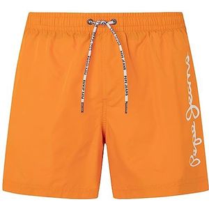 Pepe Jeans Finnick zwembroek voor heren, Oranje (oranje), XS