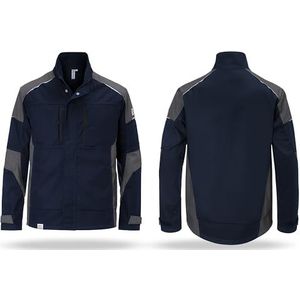 Kübler 12505365-4897-L werkjas Classiq Activiq maat L, donkerblauw/antraciet