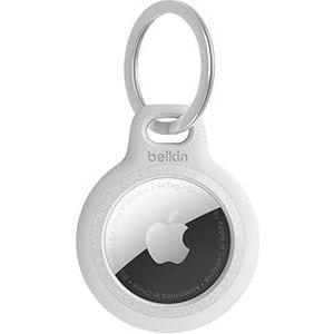 Belkin Apple AirTag Reflecterende Veilige Houder Met Sleutelhanger - Apple AirTag Sleutelhanger - AirTag Houder - AirTag Sleutelhanger Accessoires - Reflecterende & Krasbestendige AirTag Case Met