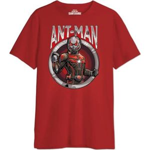 Marvel Antman - Antman Circle MEANTMMTS029 T-shirt voor heren, rood, maat 3XL, Rood, 3XL