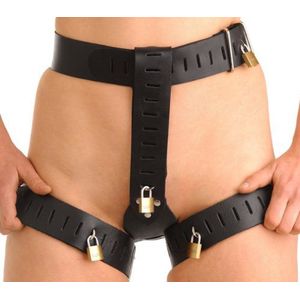 Strict Leather Small/Medium Deluxe Locking Womens Chastity Belt