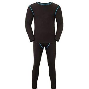 Planam 2215064 functioneel ondergoed set 180, zwart, maat XXXL