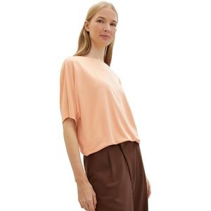 TOM TAILOR - T-shirt - Lichtkoraal - Dames - Regular Fit