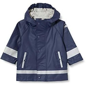 Sterntaler Uniseks regenjas voor kinderen, ongevoerd regenjack, marineblauw, 74