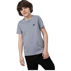 4F JUNIOR T-shirt voor kinderen, Lichtblauw, 134