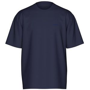 Trigema - TRIGEMA Heavy Oversized T-Shirt - Navy - 100% Katoen