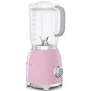 SMEG BLF01PKEU - Blender - Roze - 800W - 1,5L - Jaren '50 stijl