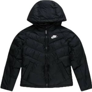 Nike FN7730-010 K NSW SYN FL HD JCKT jack unisex kinderen zwart/wit maat S