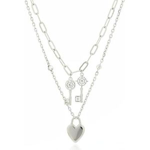 GUESS COLAR, AçO, Zilver, Geen edelsteen