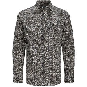 JACK & JONES Poloshirt voor heren, Emperador/Fit: slim fit, L