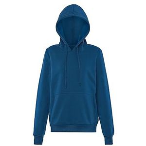 Mymo Athlsr Modieuze trui hoodie voor dames, polyester, donker turquoise, maat XXL, donker-turquoise, XXL