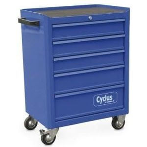 Cyclus Tools 03704400 Werkplaatswagen voor volwassenen, blauw, 92,5 x 68 x 13 cm