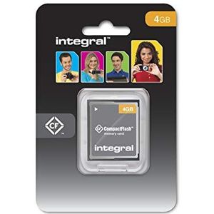 Integral Memory INCF4GV2 CompactFlash 4GB geheugenkaart