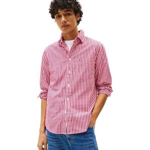 Vivacious Pink - Overhemd - Lange Mouwen - Button-downkraag - Applicaties