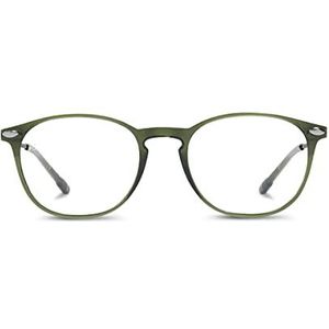 Nooz Alba leesbril, kaki, eenheidsmaat, uniseks, volwassenen, grey, Eén maat