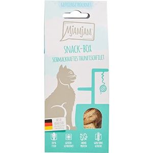 MjAMjAM - premium kattensnack - snackbox - smakelijke tonijnfilet, pak van 1 (1 x 35 g), naturel zonder synthetische conserveermiddelen