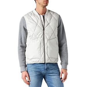s.Oliver Men's 130.12.202.16.155.2109250 vest zonder mouwen, lichtgrijs, XL