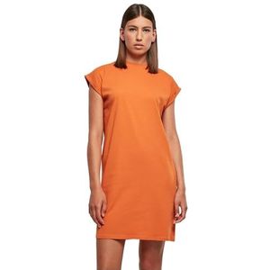 Urban Classics Schoudervrije schildpadjurk voor dames, Vintage oranje, L