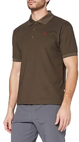 Fjallraven Crowley Pique Shirt Heren - Dark Olive