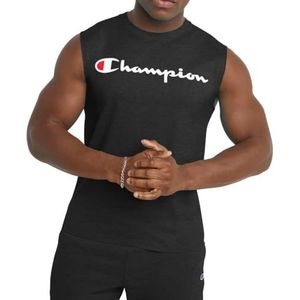 Champion Grafisch shirt voor heren, Zwart, XL