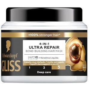Schwarzkopf - Gliss Ultimate Repair - Haarmasker - 400 ml - Ultra-reparatieserie