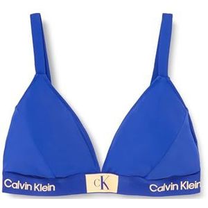Calvin Klein Dames Fixed Triangle-Rp, Midnight Lagoon, XL, Middernacht Lagoon, XL