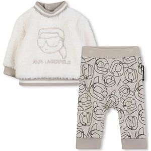 Karl Lagerfeld Z30672 Set voor jongens, Beige, Eén maat