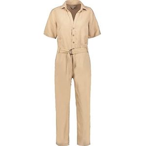 Garcia C30089_dames jumpsuit jurk, iced coffee, S, Iced Coffee, S