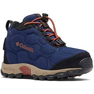 Columbia Firecamp Mid 2, waterdichte schoenen voor kinderen, Blauwe schaduw Rustig, 31 EU