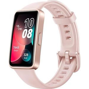 HUAWEI Band 8 fitnesshorloge - ultradunne smartband met een batterijlevensduur tot 2 weken - Activiteitentracker compatibel met Android & iOS met volledig gezondheidsbeheer en slaaptracering - Roze