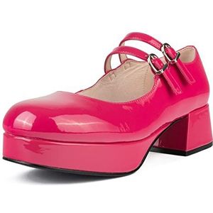 L37 HANDMADE SHOES Dames Overnight Pump, Fuchsia, 40 EU, Fuchsia, 40 EU