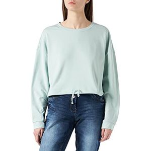 ONLY Onldreamer Life Unb Ls Oneck String Noos Sweatshirt voor dames, Harbor Gray, M