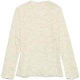 Vmlayla - Top - Blouse - Lange Mouwen - Hoge Hals - Slim Fit - Kanten Detail