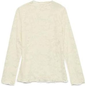 Vmlayla - Top - Blouse - Lange Mouwen - Hoge Hals - Slim Fit - Kanten Detail