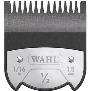 WAHL Premium Magnetic Attachment Combs, #0.5, 1.5mm, Clipper-opzetkammen, hulpstukken, accessoires voor tondeuses, zwart, Kuno, Chromstyle, Genio
