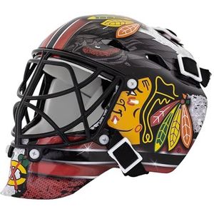 Franklin Sports St. Louis Blues NHL Team Logo Mini Hockey Keepermasker met hoes - Collectible Goalie Mask met officiële NHL logo's en kleuren