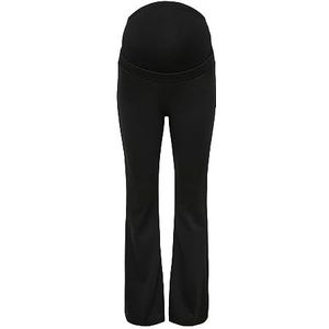 OLMFEVER STRETCH FLAIRED PANTS JRS, zwart, XXL