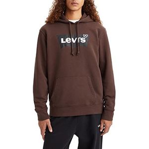 Levi's Heren Standard Graphic Sweatshirt Hoodie, Bw Ssnl Hot Fudge Hoodie, XL