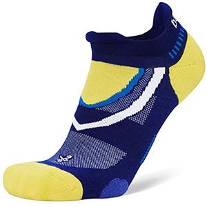 Balega Ultraglide sokken voor dames, Royal/Geel, X-Large