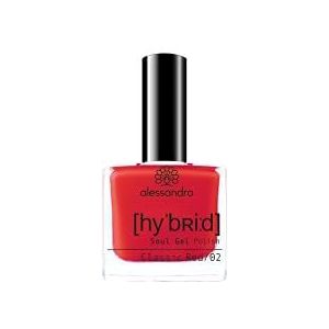 alessandro Hybride lak Classic Red – klassiek rood – in slechts 3 stappen – perfecte nagels zonder led – houdt tot 10 dagen